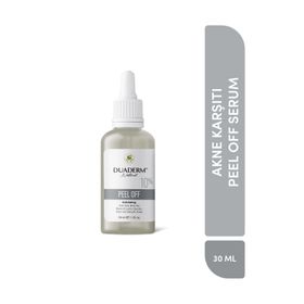 Duaderm Akne Karşıtı Siyah Nokta Önleyici Peel Off AHA 10% BHA 2% 30 ml Serum