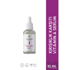 Duaderm Kırışıklık Karşıtı Ton Eşitleyici Complex Peptide & Vitamin A 30 ml Serum