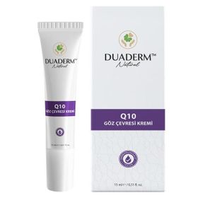 Duaderm Kırışıklık Karşıtı ve Nemlendirici Q10 15 ml Göz Çevresi Kremi