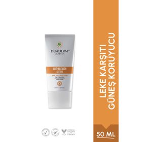 Duaderm Natural Leke Karşıtı Anti-Blemish SPF25 50 ml Yüz Güneş Kremi