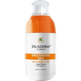Duaderm UVA-UVB SPF30 100 ml Yüz ve Vücut Güneş Kremi