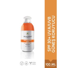 Duaderm UVA-UVB SPF30 100 ml Yüz ve Vücut Güneş Kremi
