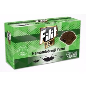 Dual Chemical 6'lı Filit Hamam Böceği Yem Tableti