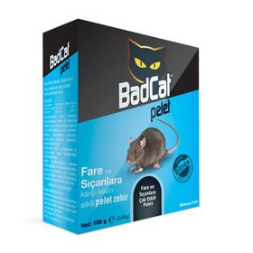 Dual Kimya Badcat 100 gr Mavi Pelet Fare Zehiri