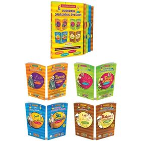 Dualarla Arkadaşlık Öyküleri - Osmanlıca ve Günümüz Türkçesi Karşılaştırmalı - 4 Kitap - Kolektif