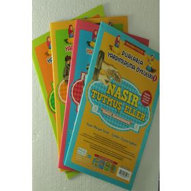 Dualarla Yardımlaşma Öyküleri - Osmanlıca ve Günümüz Türkçesi Karşılaştırmalı - 4 Kitap - Kolektif