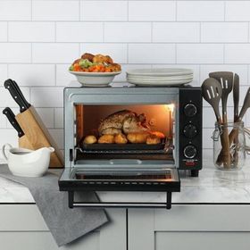Dualit 89220 Siyah 1600W Mini Fırın