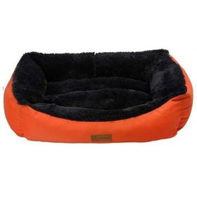 Dubex 62x44x22 cm Turuncu Jellybean Peluş Köpek Yatağı