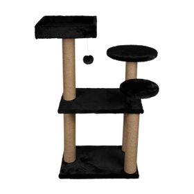 Dubex 65x88x111 cm Siyah Kedi Oyun Evi ve Tırmalama Platformu