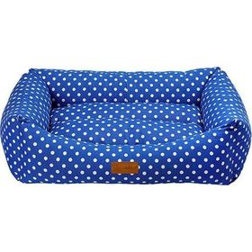 Dubex 70x95x22 cm Mavi Makaron Dikdörtgen Köpek Yatağı