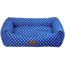 Dubex 70x95x22 cm Mavi Makaron Dikdörtgen Köpek Yatağı