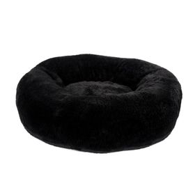 Dubex Kahve Brownie Delüx Yuvarlak Peluş Kedi Ve Köpek Yatağı