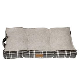 Dubex Premium British Cushion Small 48x37x10 cm Kum Kedi Köpek Yatağı