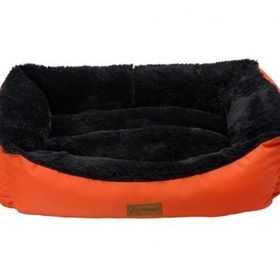 Dubex Turuncu-Antrasit Gri Large Jellybean Kedi Köpek Yatağı