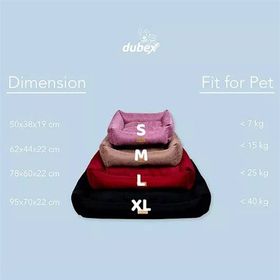 Dubex VR07 Gri Kırmızı 95x70x22 cm Dondurma Dikdörtgen Yatak