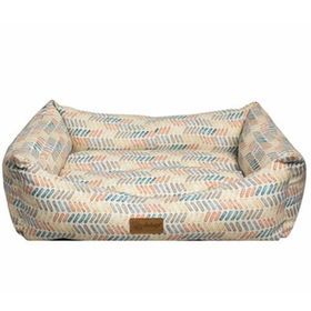 Dubex VR11 Turuncu Kısa Çizgili 50x38x19 cm Makaron Dikdörtgen Yatak
