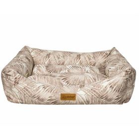 Dubex VR13 Kahverengi Yapraklı 50x38x19 cm Makaron Dikdörtgen Yatak