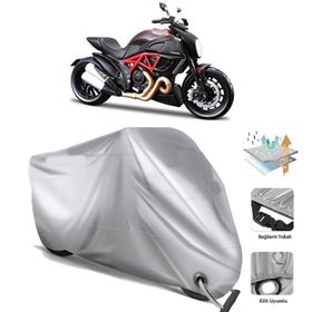 Ducati Diavel Arka Çanta Uyumsuz Ultra Kalın Su Geçirmez Motor Brandası