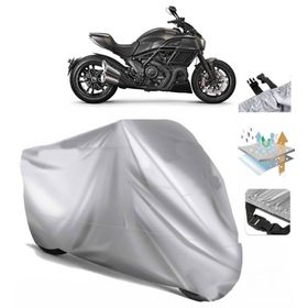 Ducati Diavel Carbon Arka Çanta Uyumsuz Ultra Kalın Su Geçirmez Motor Brandası