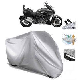Ducati Diavel Strada Siyah Arka Çanta Uyumsuz Ultra Kalın Su Geçirmez Motor Brandası