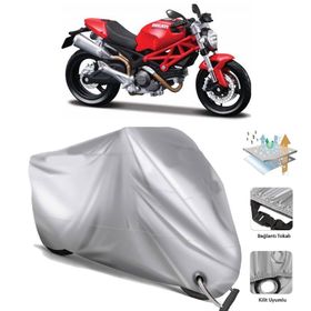Ducati Monster 696 Arka Çanta Uyumsuz Ultra Kalın Su Geçirmez Motor Brandası