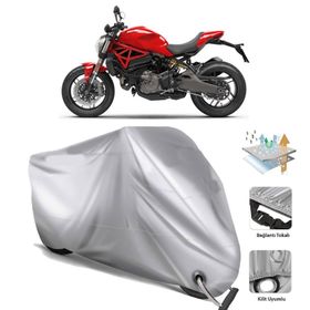 Ducati Monster 821 Arka Çanta Uyumsuz Ultra Kalın Su Geçirmez Motor Brandası
