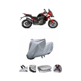 Ducati Multistrada V4 Pikes Peak Gri Su Geçirmez Motosiklet Brandası