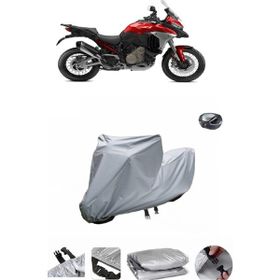 Ducati Multistrada V4 Rally Gri Su Geçirmez Motosiklet Brandası