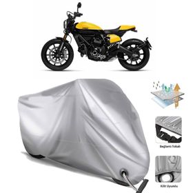 Ducati Scrambler Full Throttle Arka Çanta Uyumsuz Ultra Kalın Su Geçirmez Motor Brandası