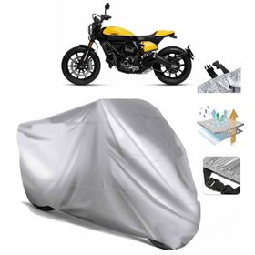Ducati Scrambler Full Throttle Arka Çanta Uyumsuz Ultra Kalın Su Geçirmez Motor Brandası