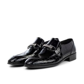 Ducavelli Lunta Loafer Siyah Erkek Klasik Ayakkabı