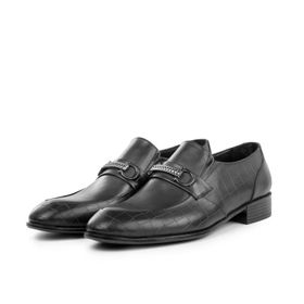 Ducavelli Lunta Loafer Siyah Erkek Klasik Ayakkabı