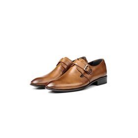 Ducavelli Sharp Taba Deri Erkek Klasik Ayakkabı