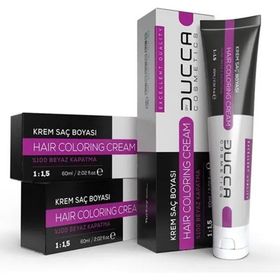 Ducca Cosmetics Eksra Küllü Platin No:11.81 60 ml Saç Boyası