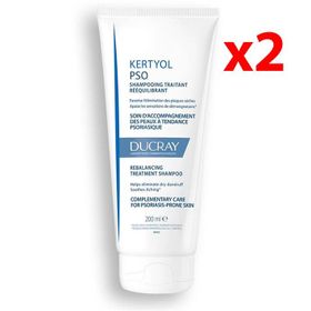 Ducray 2x200 ml Kertyol Pso Kepek Karşıtı Bakım Şampuanı