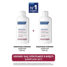 Ducray Anaphase 2x400 ml Saç Dökülmesi Karşıtı Şampuan