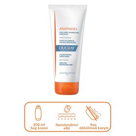 Ducray Anaphase Besleyici 200 ml Saç Bakım Kremi