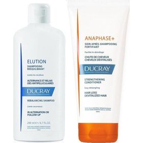 Ducray Anaphase Plus Dökülme Karşıtı 400 ml Şampuan + Besleyici 200 ml Saç Bakım Kremi