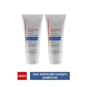 Ducray Anaphase+ Plus Saç Dökülmesine Karşı 2x200 ml Şampuan