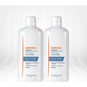 Ducray Anaphase+ Saç Dökülmelerine Karşı 2x400 ml Bakım Şampuanı