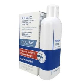 Ducray Kelual Ds İnatçı ve Şiddetli Kepek Karşıtı Bakım Şampuan Seti