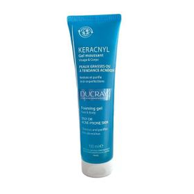 Ducray Keracnyl 100 ml Yağlı ve Düzensiz Ciltler için Temizleme Jeli