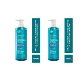 Ducray Keracnyl 2x400 ml Yüz Yıkama Jeli