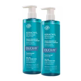 Ducray Keracnyl 2x400 ml Yüz Yıkama Jeli