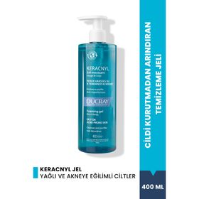 Ducray Keracnyl Akne Karşıtı 400 ml Yüz Temizleme Jeli