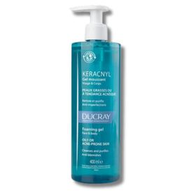 Ducray Keracnyl Akne Karşıtı 400 ml Yüz Temizleme Jeli