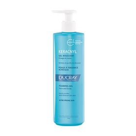 Ducray Keracnyl Gel Moussant Akneli Ciltler 400 ml Yüz Temizleme Jeli