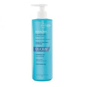 Ducray Keracnyl Gel Moussant Akneli Ciltler 400 ml Yüz Temizleme Jeli