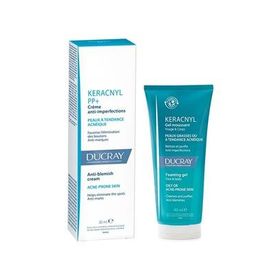 Ducray Keracnyl PP+ 30 ml Nemlendirici + Keracnyl 40 ml Yıkama Jeli