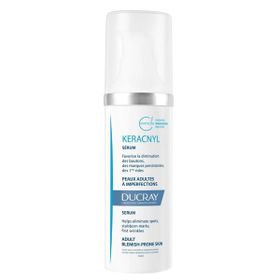 Ducray Keracnyl Sérum 30 ml Akneye Eğilimli Cilt için Leke ve Kırışıklık Karşıtı Serum
